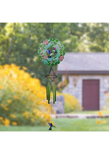 Kuş Rüzgar Spinner ile Rüzgar Çanları 42.1 Inç Rüzgar Sandalyeleri Açık Dekor Asılı Mobil Bahçe Sundurma Veranda Arka Bahçesi (Yurt Dışından) modelleri