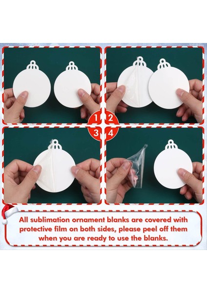 12 Adet Süblimasyon Boşlukları Süsler Çift Taraflı Mdf Noel Günü ve Cadılar Bayramı Günü Dekor Için Kişiselleştirilmiş Boşluklar (Yurt Dışından) fiyatları