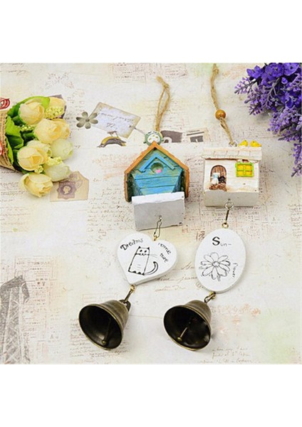 Reçine Rüzgar Çamlağı Bakır Bell El Sanatları Bahçe Ev Açık Dekor Dekor El Sanat Hediye Süsleme Araba Yatak Odası (B) (Yurt Dışından) modelleri