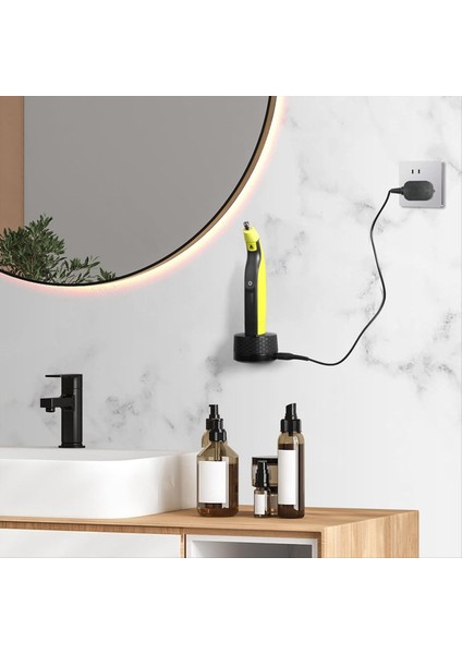 Philips Norelco Tek Bıçaklı QP2520 QP2530 QP2620 QP2630 Hibrit Elektrikli Tıraş Makinesi Için Duvara Monte Şarj Tutucu Tabanı (Yurt Dışından) indirimleri