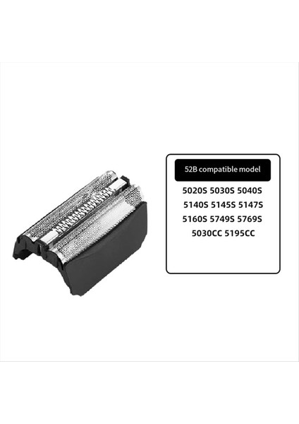 52S/52B Yedek Kafa Bıçak Parçası Braun Serisi 5 Elektrikli Tıraş Makinesi Jilet 5050CC 5070CC 5190CC/5020S 5030S 5040S B (Yurt Dışından) indirimleri