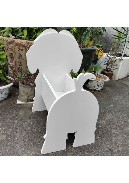 Çizgi Film Evcil Köpek Flowerpot Monte Edilebilir Köpek Saksı Çoklu Evcil Köpek Irkları Bahçe Pot S (Yurt Dışından) modelleri