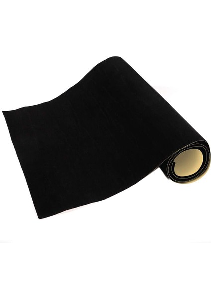 2pcs Kendinden Yapışkan Keçe Kumaş, Yumuşak Kadife Çekmece Astarı, Sanat ve El Sanatları Için Dıy Kadife Kumaş, Mücevher Kutusu Keçe Astar, Siyah (Yurt Dışından)