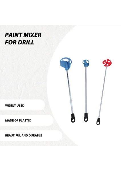 3 Boya, Epoksi Reçine, Çamur ve Seramik Sır Karıştırıcı Bıçaklar Power Matkap Karıştırma Bağlanma Mixer Karıştırma Kürekleri (Yurt Dışından) fırsatları
