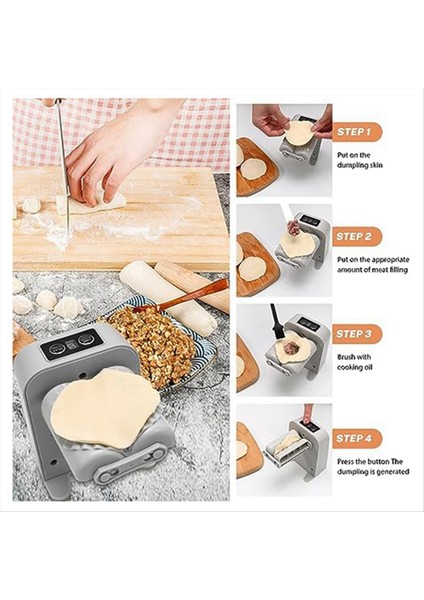 Elektrikli Hamurlu Makine Makinesi, Hanehalkı Quicken Dempling Maker Pres kalıbı, Otomatik Kolay Hambra Yapıcı Aracı (Yurt Dışından) indirimleri