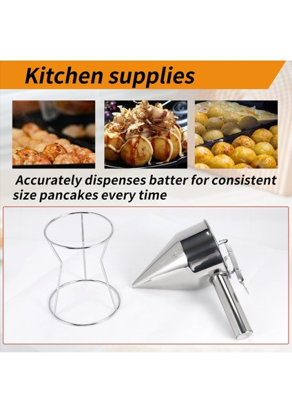 Paslanmaz Çelik El Huni Dispenser Ahtapot Peletleri Huni Aleti Elle Tutulan Meyilli Ayırıcı (Yurt Dışından) indirimleri