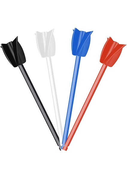 4pcs Epoksi Karıştırma Çubuk Boya Karıştırma Çubuğu Macun Çimento Boya Karıştırıcı, Yağlı Boya Için Matkap Aynası ile Bağlantı (Yurt Dışından)