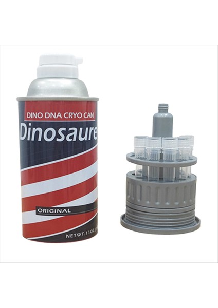 Yeni Barbasol Dennis Nedry Jurassic Park Film Dinozor Dna Tüp Kavanoz Tenekesi Dekorasyon Prop Masaüstü Süslem B (Yurt Dışından)