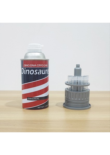 Yeni Barbasol Dennis Nedry Jurassic Park Film Dinozor Dna Tüp Kavanoz Kalesi Dekorasyon Prop Masaüstü Süs-A (Yurt Dışından) fiyatları