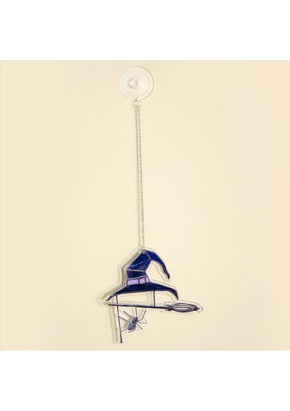 Cadılar Bayramı Spooky Suncatcher Pencere Panelleri Için Güneş Yakalayıcı, Benzersiz Ürkütücü Cadılar Bayramı Süs Süsleri Ev E Için (Yurt Dışından) fırsatları