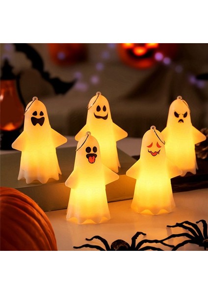 10PCS Cadılar Bayramı Hayalet Işık Sevimli Asılı Kolye Lamba Süsleri Parti Ev Dekoru Malzemeleri Hediyeler Cadılar Bayramı Dekorasyon (Yurt Dışından) fiyatları