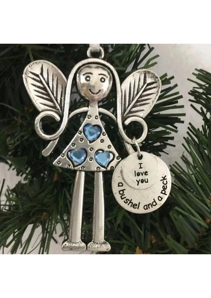 Hediye Arkadaşları Küçük Kolye Süsler Melek Dekorasyon, Noel Dostluk Dekorasyon Hediyesi, Arkadaşlar Için Hediye Sarı (Yurt Dışından) modelleri