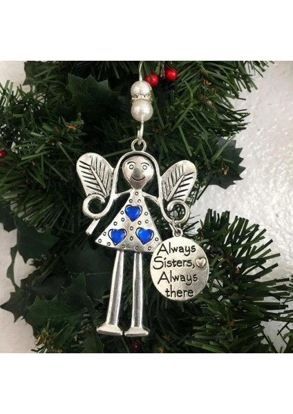 Hediye Arkadaşları Küçük Kolye Süsler Melek Dekorasyon, Noel Dostluk Dekorasyon Hediyesi, Arkadaşlar Için Hediye Sarı (Yurt Dışından) fırsatları