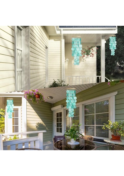 Dışarı Için Rüzgar Çanları - Kabuklar Iç Mekan/dış Mekan Için Rüzgarda Kıyı Tarzı Dekor, Bahçe Dekoru, Kadınlar Için Harika (Yurt Dışından) fırsatları