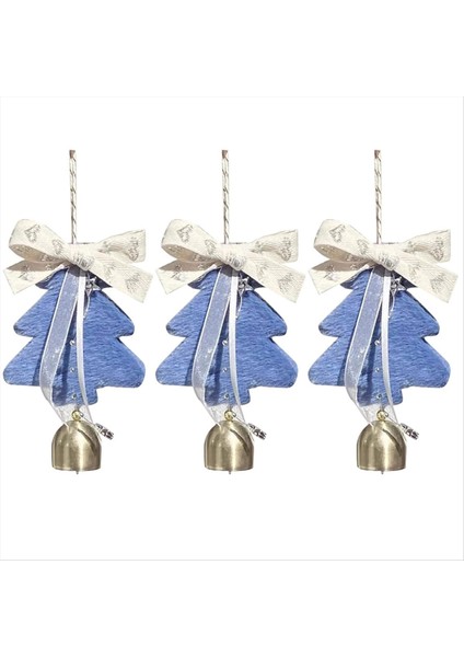 Noel Ağacı Kolye Mutlu Yıllar Bell Kolyesi Mutlu Noeller Ev Dekorasyonları Noel Süsler Çift Hediyeler F (Yurt Dışından)