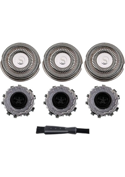 Xiaomi Mijia S500C Için S500 S300 S300 Elektrikli Tıraş Alın Kafası Tıraş Alın Ağını Değiştirin+Fırça MJTXD01SK Kuşulu Kapsı (Yurt Dışından)