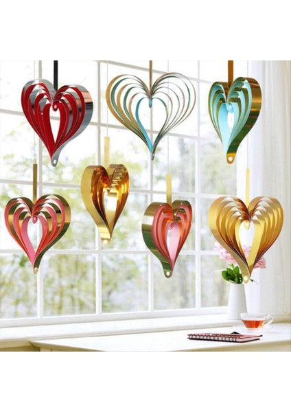 Sevgililer Günü, Doğum Günü, Düğün Dekoru, 3D Aşk Kolye, Asma Dekorasyon, Atmosfer Sahnesi, Dükkan Penceresi Düzeni-C (Yurt Dışından) fiyatları