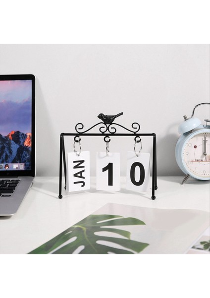 Kuş Takvim Dekor Ofis Takvimi Daimi Takvim Günlük Masaüstü Takvim Masası Takvim Takvimi Takvim, Altın (Yurt Dışından) indirimleri