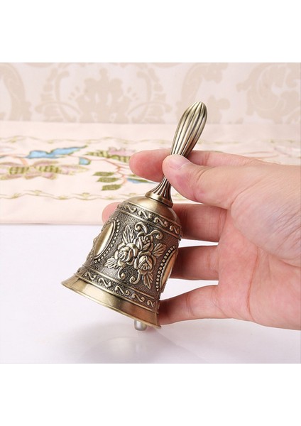 2pcs Retro Methen Ton El Zanaat Zanaat Dekoratie Alarm Zili El Sanatları Noel Zili Rüzgar Çan Noel Zanaat (Yurt Dışından) fırsatları