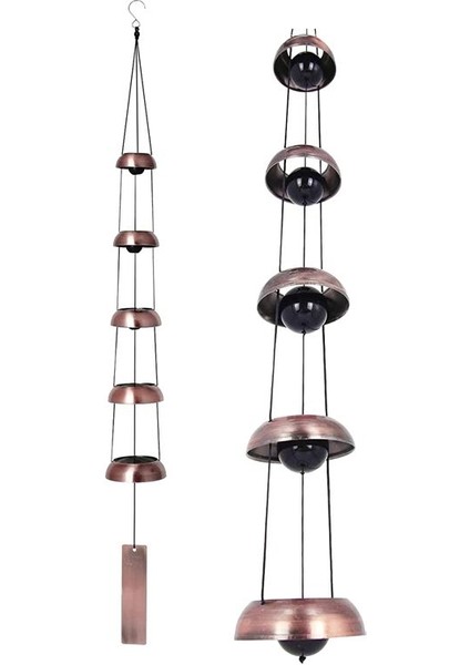 Tapınak Rüzgar Bell - Anma Bell Rüzgar Zil Benzersiz Hediye Için, Feng Shui Rüzgar Bahçesinde Dış Dekorasyon Için (Yurt Dışından)