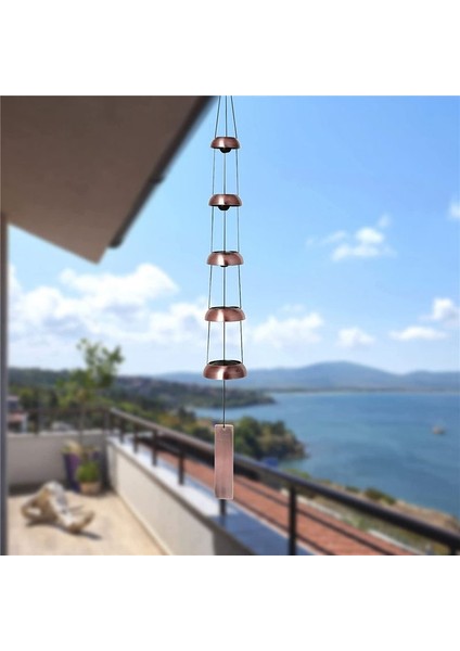 Tapınak Rüzgar Bell - Anma Bell Rüzgar Zil Benzersiz Hediye Için, Feng Shui Rüzgar Bahçesinde Dış Dekorasyon Için (Yurt Dışından) modelleri