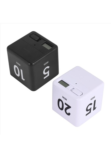 2pcs Küp Zamanlayıcıları Yerçekimi Sensörü Flip Zamanlayıcı Mutfak Zamanlayıcısı Zaman Yönetimi ve Geri Sayım 1-5-10,15-20-30-60 dakika (Yurt Dışından)