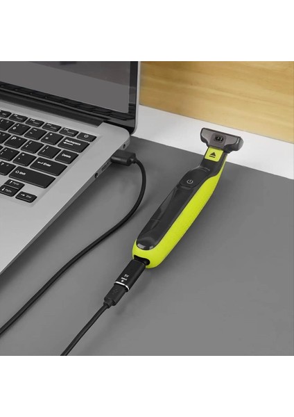 5 V Tip-C Tıraş Makinesi Adaptörü Şarj Dönüştürücü Philips Norelco Tek Bıçak QP2724 QP2834 QP1324 MG5910 MG7910 MG9510 Gri (Yurt Dışından) fırsatları