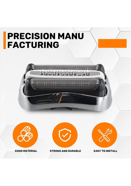 Braun Razor Head 3 Serisi 21B 330 Bıçak Net 32B 3010S 32B 320S 3000 340 Aksesuar, 32S (Yurt Dışından) indirimleri