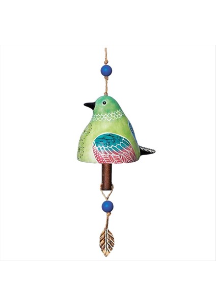 Kuş Şarkısı Bell Bahçesi Dekorasyonu, Asma Rustik Rüzgar Zil, Kolye Metal Tüp Zil Kapı Çan Kolye D (Yurt Dışından)
