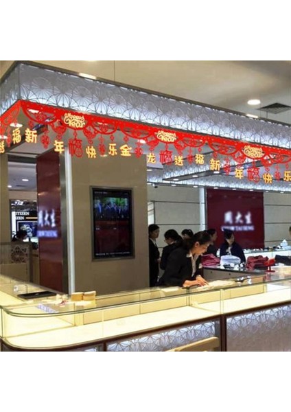 Kırmızı Çin Yeni Yıl Bayrağı 2024 Ejderha Bahar Festivali Çin Kutlamak Için Şanslı Evi Dekore Etti (Yurt Dışından) fırsatları