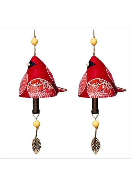 Redbird Birdsong Bell Asma, Ülke Rüzgar Çamlası, Reçine El Sanatları Rüzgar Zil Kolye, Avlu Ev Dekorasyonu (Yurt Dışından)
