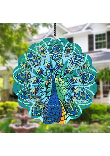 Tavus Kuşu Metal Rüzgar Spinners - Kadınlar Için Hediyeler Anne Büyükanne Karısı, Açık Hava ve Iç Mekan Süslemeleri Için Rüzgar Spinner Asma (Yurt Dışından) fiyatları