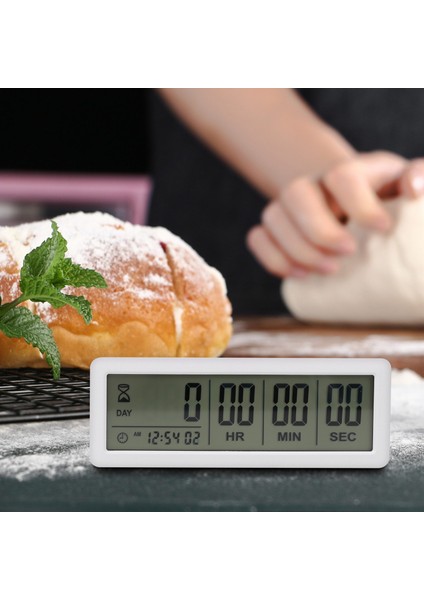 Büyük Dijital Geri Sayım Günleri Zamanlayıcı Saati - 999 Gün Mezuniyet Laboratuvarı Mutfak (Beyaz) için Saat Zamanlayıcı (Yurt Dışından) fiyatları