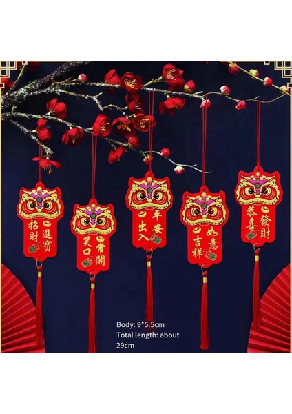 Çin Yeni Yıl Asma Dekorasyon 2024 Bahar Festivali Bitki Kolye Çin Ayı Yılı Asma Süsleme Ev Deco, Stil 4 (Yurt Dışından) modelleri