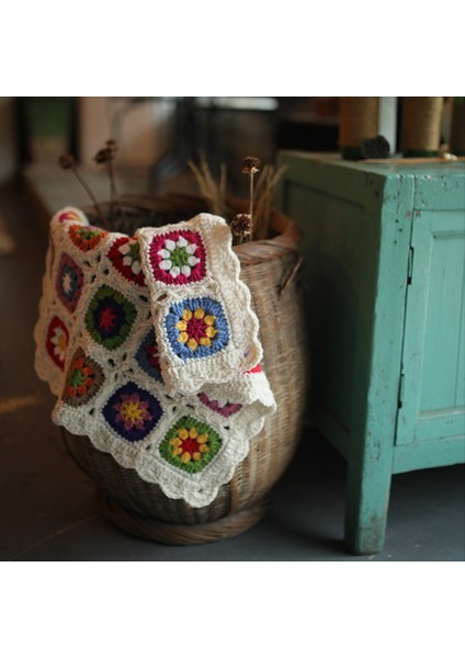 El Yapımı Örme Tığ Işi Iplik Mat Büyükannesi Büyükanne Ülke Tarzı Dekoratif Masa Örtüsü Ev Dekor Aksesuarları (Yurt Dışından) modelleri