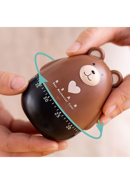 Mutfak Zamanlayıcısı Yumurta Zamanlayıcı Geri Sayım Zamanlayıcı Mekanik Hayvan Aile Zamanlayıcısı 55 dakika, yemek pişirme, spor, öğrenme, vb. (Yurt Dışından) fiyatları