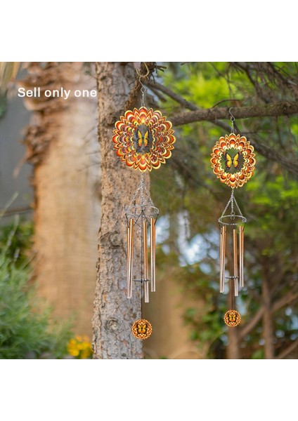 3D Rüzgar Spinner ile Dış Çanlar Için Kelebek Rüzgar (Yurt Dışından) fırsatları