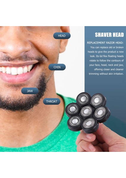 7d Elektrikli Tıraş Altındaki Kafa Kel Yedek Tıraş Talfer Bıçak Elektrikli Tıraş Alın (Yurt Dışından) fiyatları