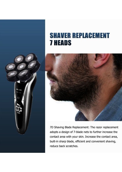 7d Elektrikli Tıraş Altındaki Kafa Kel Yedek Tıraş Talfer Bıçak Elektrikli Tıraş Alın (Yurt Dışından) fırsatları