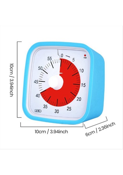 VT01 60 Dakikalık Görsel Zamanlayıcı Sessiz Geri Sayım Müdürü Bırak-Kötü Çalar Saat DIY Zamanlayıcı Öğrenciler Öğrenme Aracı (Yurt Dışından) modelleri