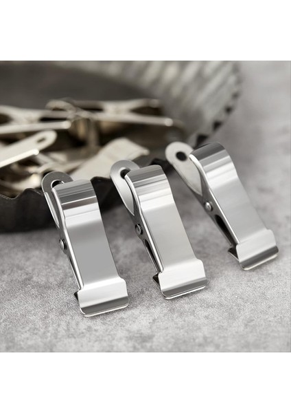 Metal Mini Kelepçeler Mini Yay Kelepçesi Timsah Klipsleri Timsah Kelepçeleri 1/2 Inç Genişliğinde Kelepçeler 80 Adet (Yurt Dışından) modelleri