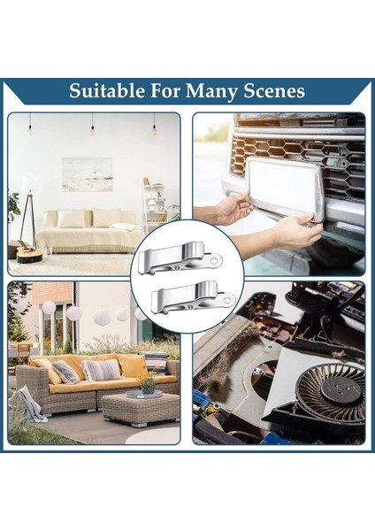 Metal Mini Kelepçeler Mini Yay Kelepçesi Timsah Klipsleri Timsah Kelepçeleri 1/2 Inç Genişliğinde Kelepçeler 80 Adet (Yurt Dışından) fırsatları