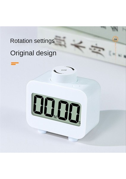 Dijital Zamanlayıcı Visual Rotary Mutfak Zamanlayıcı Hızlı Çıkarılabilir Sayma ve Geri Sayma Zamanlayıcısı veya Yanıp Sönen Işıklar (Yurt Dışından) fırsatları