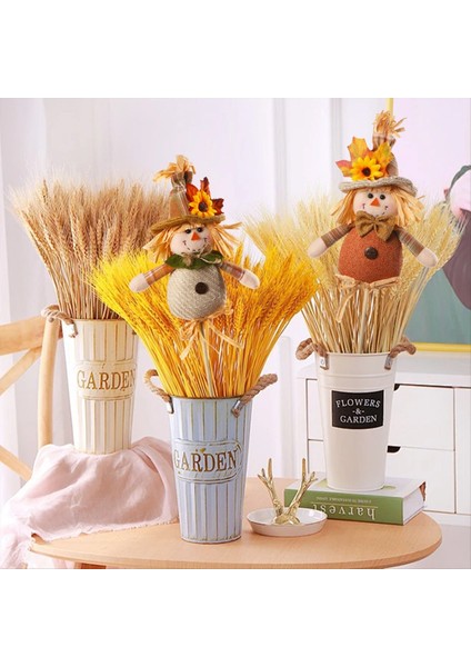 4pcs Şükran Dekorasyonları Hasat Sezon Korkular Sopa Bebek Sonbahar Ev Dekorasyon Eklentisi (Yurt Dışından) fırsatları