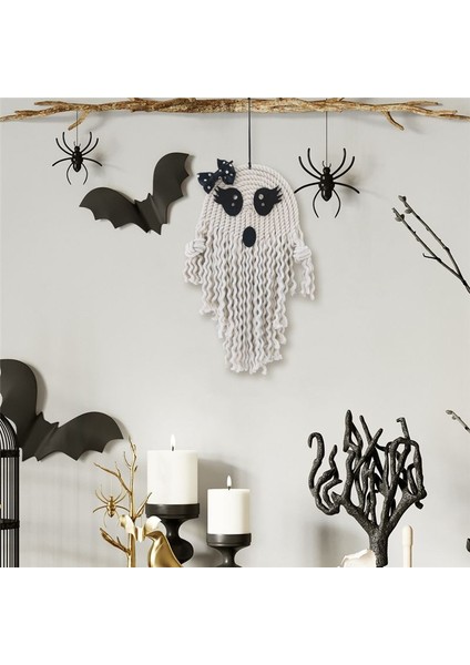 1pcs Cadılar Bayramı Çelenk Duvarda Asılı Hayalet Ile. Çocuklar Için Cadılar Bayramı Parti El Sanatları Için Dekorasyon (Yurt Dışından) fırsatları