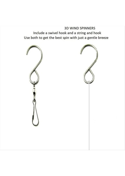 2pcs Spiral Kuyruk Rüzgar Spinner Stabilizatör Dekoratif Spiral Rüzgar Spinner Rüzgar Spinnerları Güneş Karşılaştırıcı Kristaller Top (Yurt Dışından) indirimleri