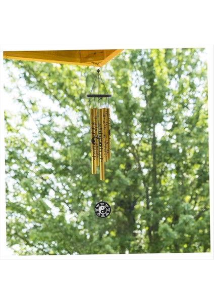 Küçük Bagua Rüzgar Zil Kolyesi Retro Metal Rüzgar Zil Şanslı Rüzgar Zil Bahçesi Rüzgar Chime (Yurt Dışından) fırsatları