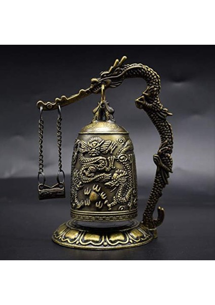 Vintage Küçük Dragon Bell Collecnibles Süsler, Iyi Şanslı Çan, Meditasyon Ev Ofisi Dekor (Yurt Dışından) modelleri