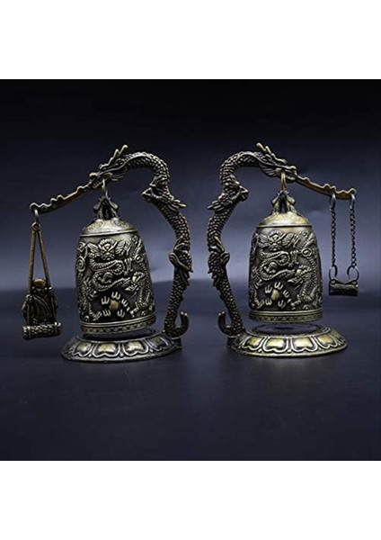 Vintage Küçük Dragon Bell Collecnibles Süsler, Iyi Şanslı Çan, Meditasyon Ev Ofisi Dekor (Yurt Dışından) fırsatları