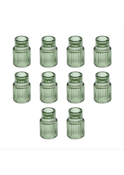 Vintage Candlesticks Yürütülmüş Cam Şamdan Süslemeleri Masa Centerpieces Düğün Noel Ev Dekor (Yurt Dışından)